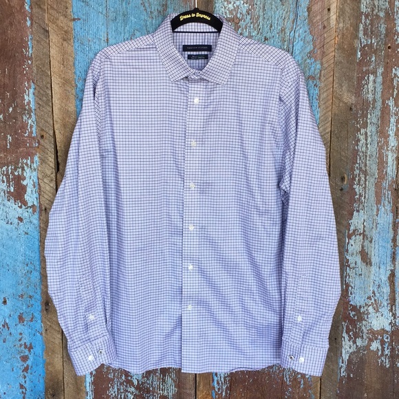 Tommy Hilfiger Other - Tommy Hilfiger Purple Checked Button Down Shirt